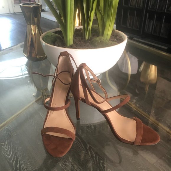 Banana Republic brown suede shoes SIZE 9 - Picture 2 of 4